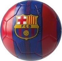 Voetbal FC Barcelona groot blauw/rood lines (B1063)