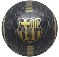 Voetbal FC Barcelona groot zwart/goud (114597)