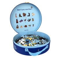 Grote Wereldpuzzel - Waar Wonen De Dieren? (5845)