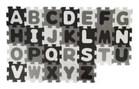Puzzle mat letters black & white 26 pcs (19201506)