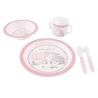 Dining set Baby Friends pink 5 pcs. (4000267)