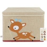 Deer storage box with lid (4000458)