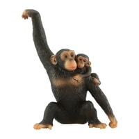 Chimpansee Met Baby Bullyland (63594)