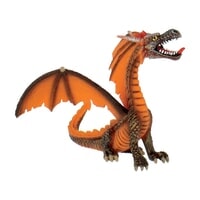 Draak Zittend Oranje Bullyland (75595)