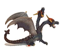 Draak Tweekoppige Zwarte Bullyland (75597)