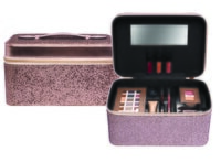 Make-Up Set Brons Luxe glitter 24x17x13 cm Casuelle (81.622.00)