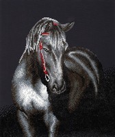 Midnight Stallion Diamond Dotz: 53x42 cm (DD10.012)