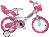 Kinderfiets Dino Bikes eenhoorn: 16 inch (164R-UN)