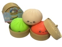 Dumpling Squishy display 12 stuks mix