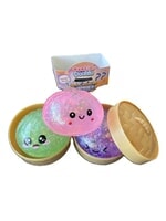 Dumpling Squishy glitter met licht display 12 stuks mix