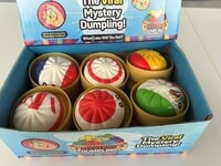 Dumpling Squishy landen display 12 stuks mix