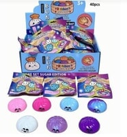 Dumpling Squishy Mysterybag (6,5cm) mix Display 40 pcs