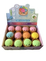 Dumpling Squishy mini display 36 stuks mix