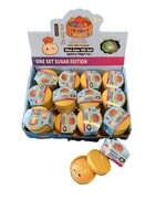 Dumpling Squishy mini glitter Display 12 pcs