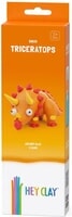 Hey-Clay Triceratops 3 Cans Boetseerklei