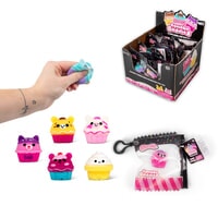 Scrunchems Squishy Buddies Cupcake Keyring (39002)