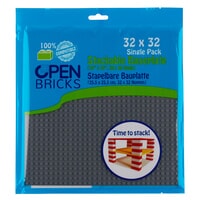 Baseplate 32x32 dark grey OpenBricks (OB-P32DG1)