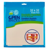 Baseplate 32x32 white OpenBricks (OB-P32WH1)