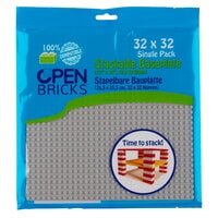 Baseplate 32x32 light grey OpenBricks (OB-P32GY1)