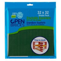 Baseplate 32x32 olive green OpenBricks (OB-P32OG1)