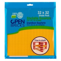 Baseplate 32x32 yellow OpenBricks (OB-P32YL1)