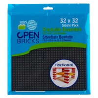 Baseplate 32x32 black OpenBricks (OB-P32BK1)