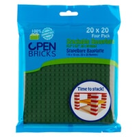 Baseplate 20x20 Olive Green OpenBricks (OB-P20OG4)
