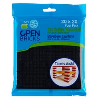Baseplate 20x20 Black OpenBricks (OB-P20BK4)