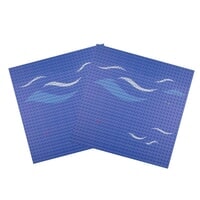 Baseplates 32x32 ocean waves OpenBricks (OB-P32OW2)