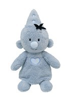 Bumba pluche fluffy - Bumba blauw: 35 cm