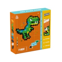 Puzzle By Number T-Rex 250 Pcs Plus-Plus (4334)