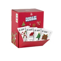 Plus-Plus PBN Christmas Decor Display 48 stuks (7432)