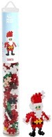 Tube kerstman Plus-Plus: 100 stuks (4292)
