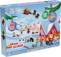 Adventskalender Plus-Plus: 600 stuks (3852)