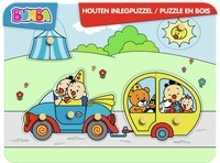 Bumba houten puzzel - auto - puzzel