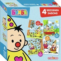 Bumba 4 in 1 puzzel - Seizoenen Lente/Zomer/Herfst/Winter - 4/6/9/16 stuks - puzzel