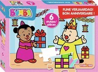 Bumba puzzel - fijne verjaardag: 6 stukjes