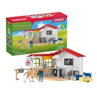 Dierenartspraktijk met huisdieren Schleich (42502)