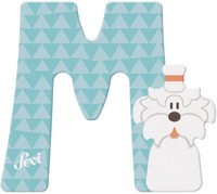 Sevi Letter M Maltese: 10 cm (83013)