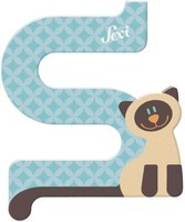 Sevi Letter S Siamese: 10 cm (83019)