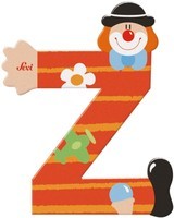 Sevi Letter Clown Z: 10 cm (81762)