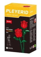 Sluban PLEYERID Flower Red Rose (M38-P8079C)