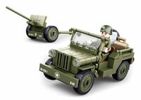 Sluban ARMY WWII Willy's Jeep (M38-B0853)