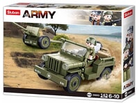Sluban ARMY WWII Willy's Jeep (M38-B0853)