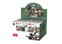 Figures Blind Bag-12 Types 48 pcs in 1 Display Sluban Army WWII (M38-B1307)