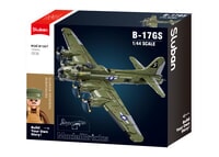 Modelbricks-1/44 B17-Gs Bomber “Flying Fortress” 1270Pcs Sluban Army Modelbricks (M38-B1367)