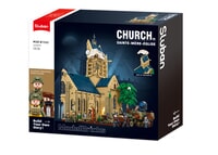 Modelbricks-Église De Sainte-Mère-Église 2287Pcs Sluban Army Modelbricks (M38-B1532)