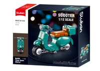 Modelbricks- 1/12 Scale Pedal Motorcycle 161Pcs Sluban Modelbricks (M38-B1538)