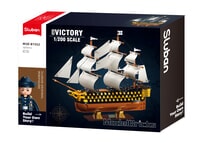 Modelbricks- 1/200 Hms Victory Sailing Battleship 1056Pcs Sluban Modelbricks (M38-B1552)