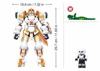 Sluban P.R. Mecha Exosuit Knight 31 695pcs (M38-B1563)